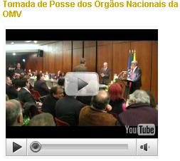 Tomada de Posse Org&atilde;os Nacionais