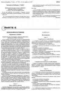 Publicado em Diário da República o Regulamento para Recrutamento e Seleção de Colaboradores da Ordem dos Médicos Veterinários