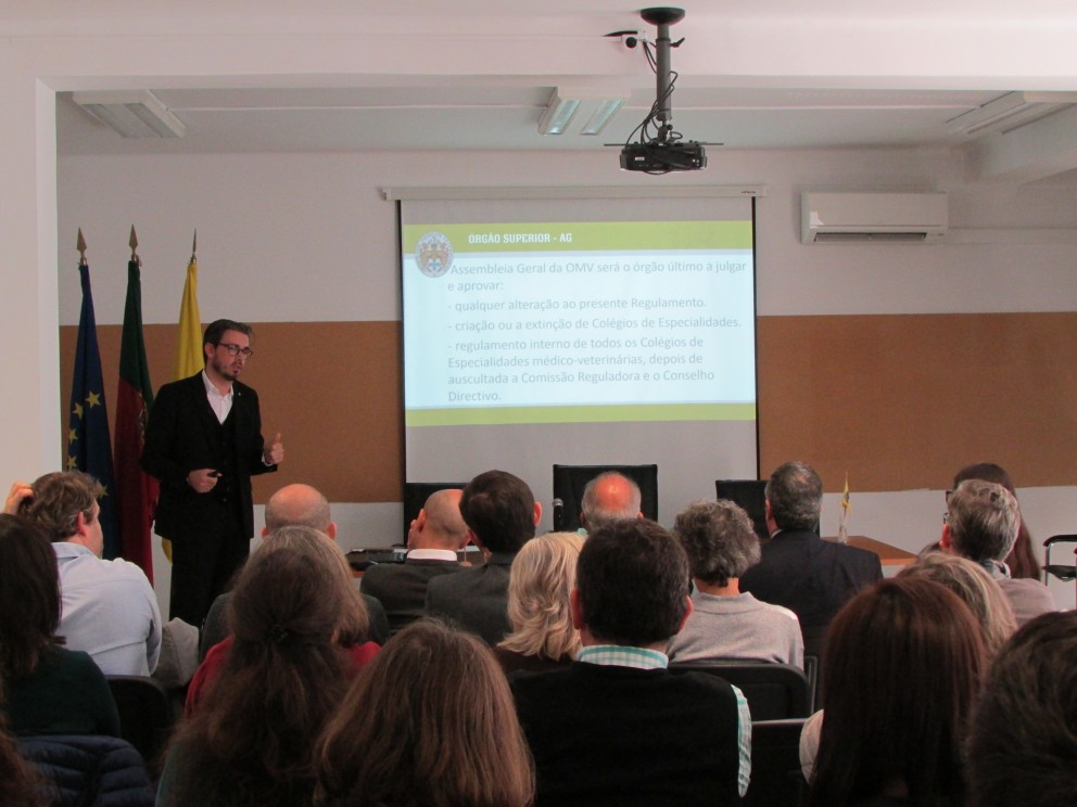 Apresentação da nova proposta de Regulamento sobre as Especialidades em MV - Pedro Fabrica