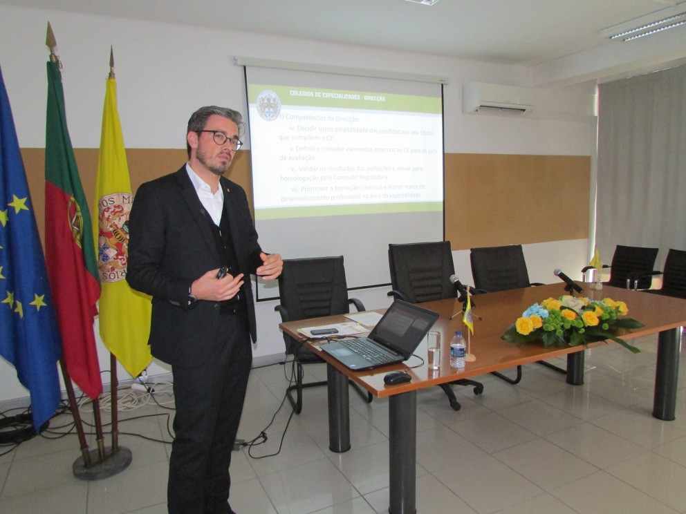 Apresentação da nova proposta de Regulamento sobre as Especialidades em MV - Pedro Fabrica