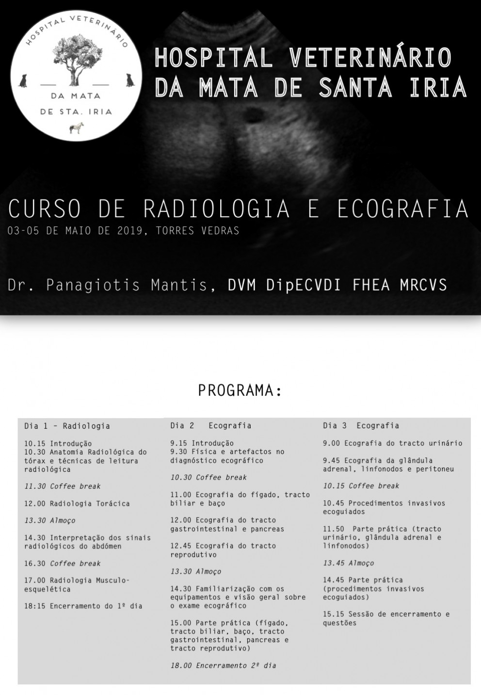 Curso de Radiologia e Ecografia - HVMSI - Torres Vedras