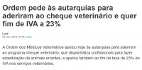 A OMV na Comunicação Social - Dia do Médico Veterinário, 04 de outubro