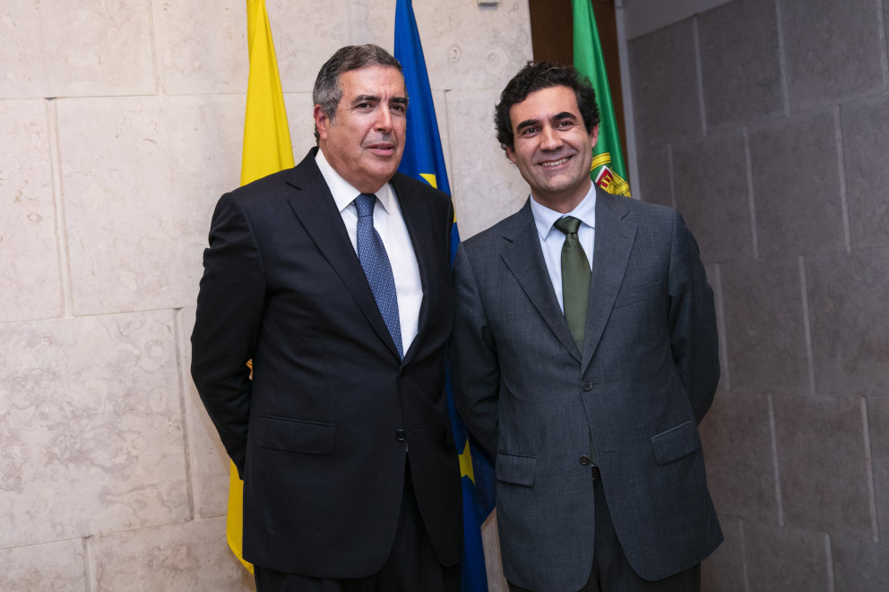 Bastonário da OMV e Secretário de Estado da Agricultura e Desenvolvimento Rural