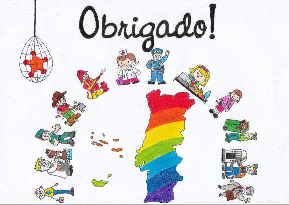 COVID-19 - Grupo Pré-Escolar publica Livro Obrigado!
