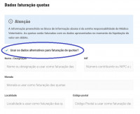 Site OMV - Nova funcionalidade para faturação de quotas