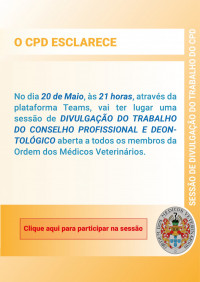 O CPD ESCLARECE