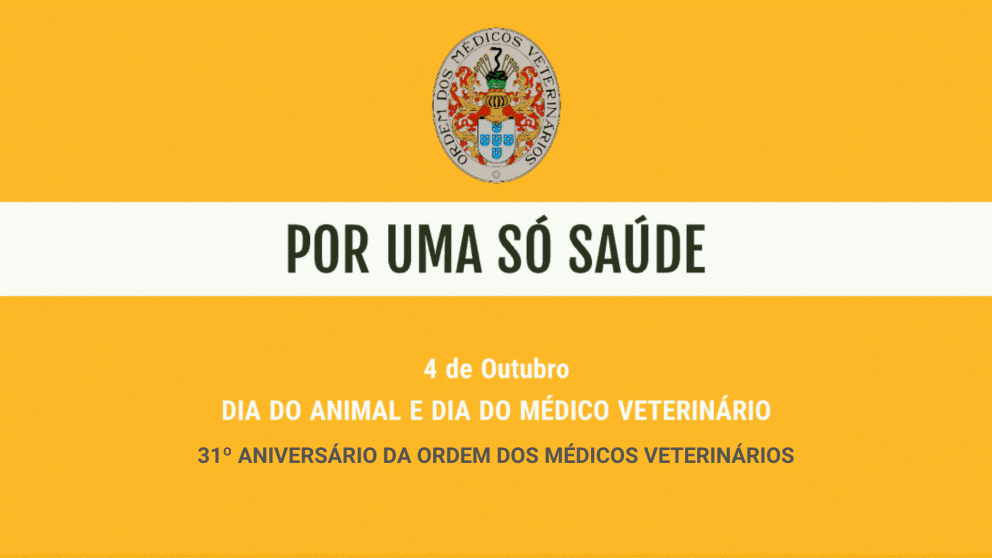 Feliz Dia do Médico Veterinário! 31º Aniversário da OMV - 04 de outubro