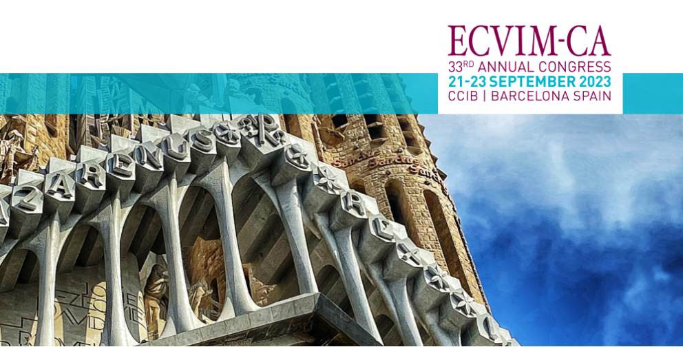 ECVIM-CA 2023 main congress and SCH pre-congress day