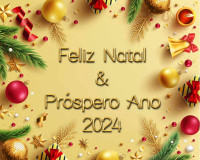 Votos de Feliz Natal e um Próspero Ano Novo 2024