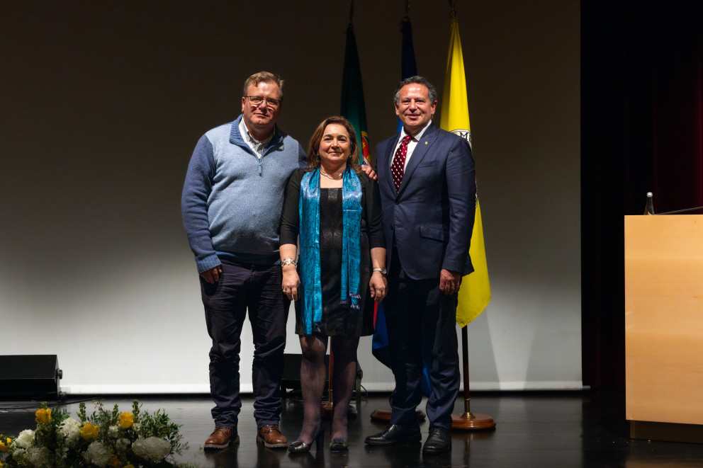 Presidentes da Assembleia Regional do Centro, do Norte e do Sul, Jorge Bacelar, Felisbina Queiroga, Emir Chaher