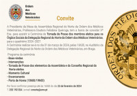 Tomada de Posse dos Novos Órgãos Sociais da Delegação Regional do Norte da OMV 2024-2027