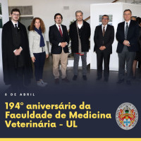 Ordem dos Médicos Veterinários presente no 194º Aniversário da FMV - ULisboa