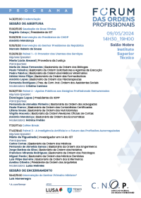 1º Fórum das Ordens Profissionais – 9 de maio de 2024