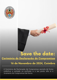 Cerimónia de Declaração de Compromisso | Save the date
