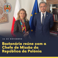 Bastonário reuniu-se com Chefe de Missão da Embaixada da República da Polónia em Lisboa
