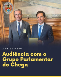 Audiência com o Grupo Parlamentar do Chega