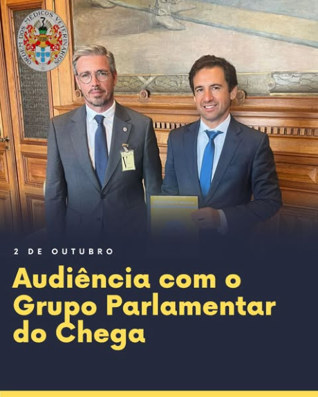 Audiência com o Grupo Parlamentar do Chega