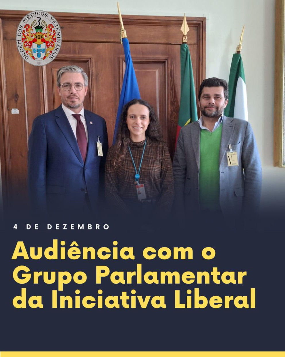 Audiência com o Grupo Parlamentar da Iniciativa Liberal