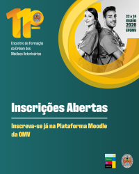 11º Encontro de Formação da Ordem dos Médicos Veterinários: Inscrições Abertas!