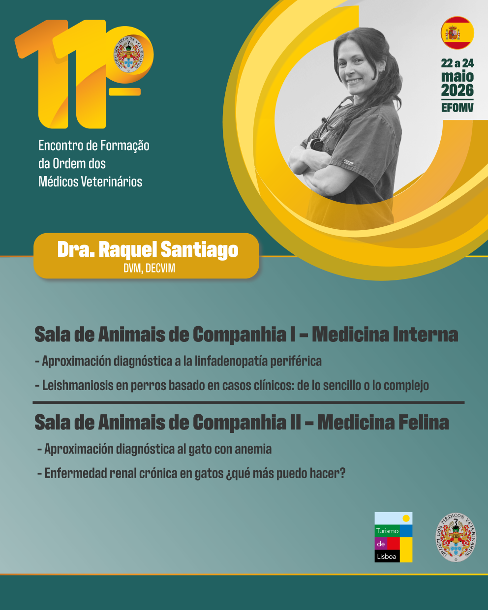 11º EFOMV: Oradora - Dra. Raquel Santiago