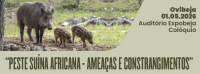 Colóquio “Peste Suína Africana Ameaças e Constrangimentos”