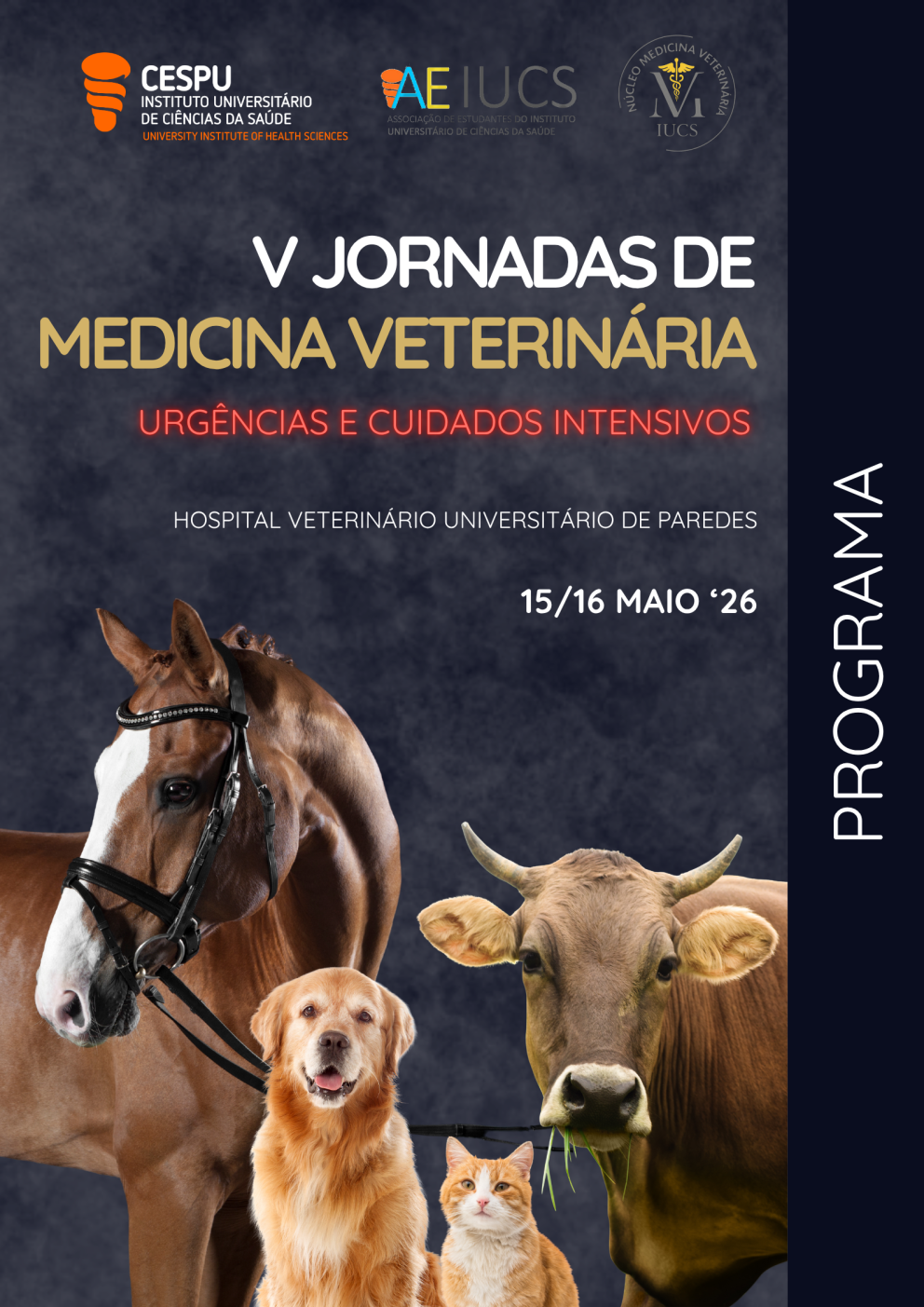 V Jornadas de Medicina Veterinária CESPU