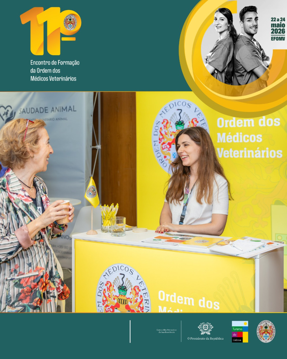 11º EFOMV: Stand da Ordem dos Médicos Veterinários
