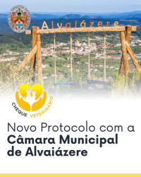 Cheque Veterinário: Novo Protocolo com a Câmara Municipal de Alvaiázere