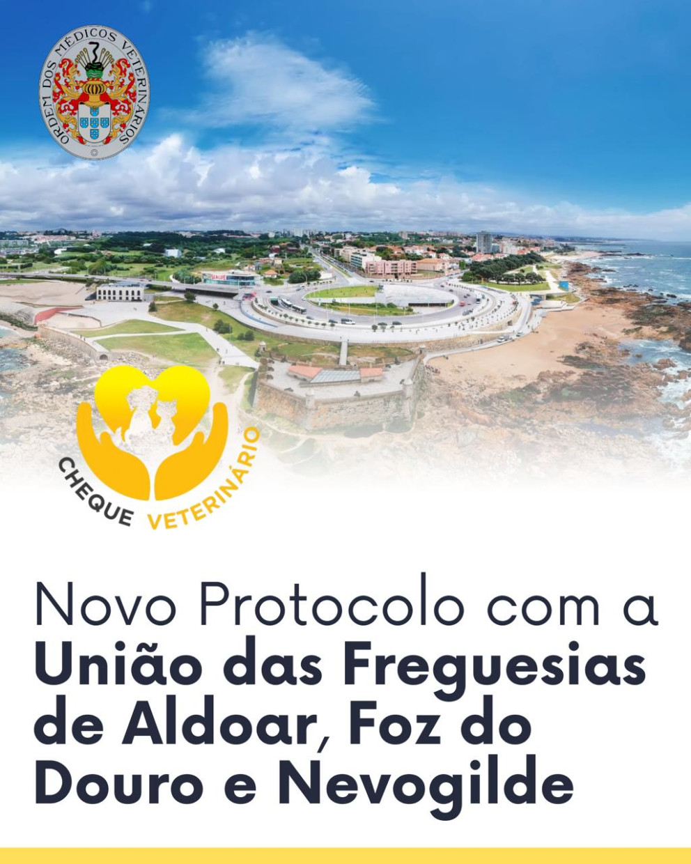 Novo Protocolo com a União das Freguesias Aldoar, Foz do Douro, Nevogilde 