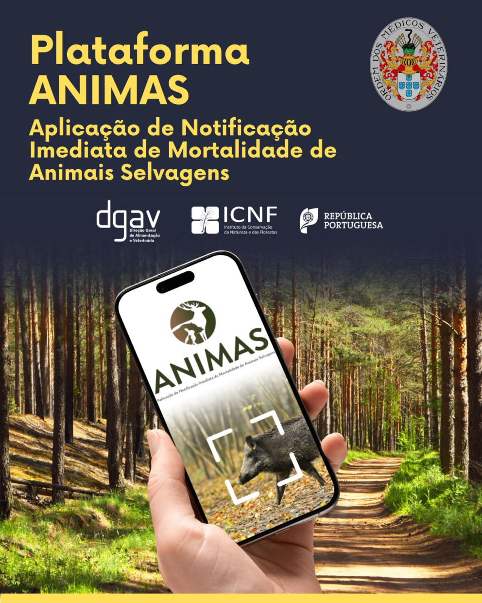 ANIMAS - Aplicação de Notificação Imediata de Mortalidade de Animais Selvagens 
