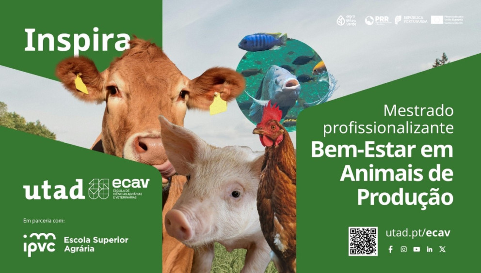 ECAV-UTAD  - Mestrado profissionalizante em Bem-Estar em Animais de Produção
