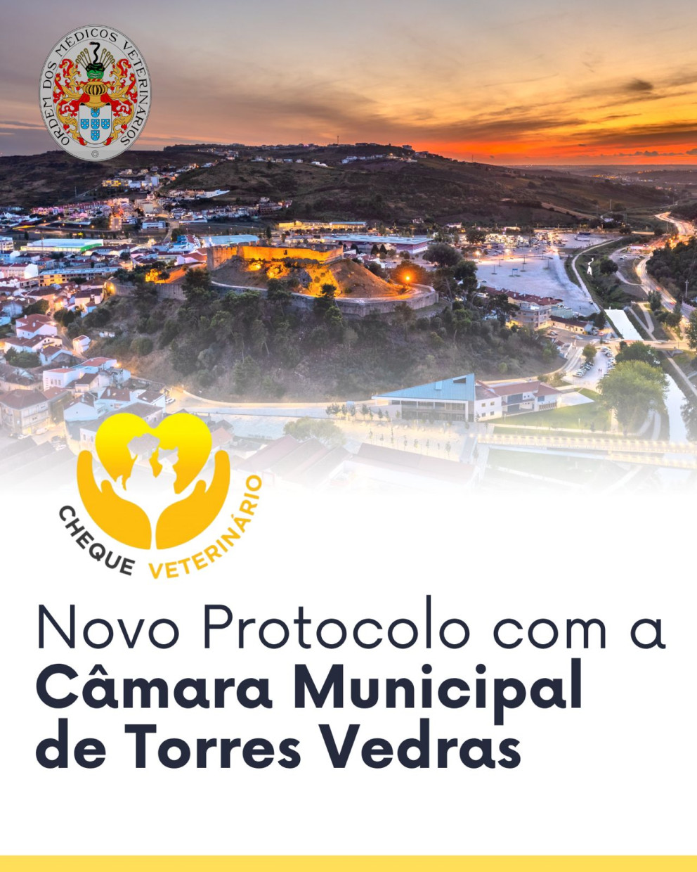 Cheque Veterinário - Novo protocolo com a Câmara Municicpal de Torres Vedras
