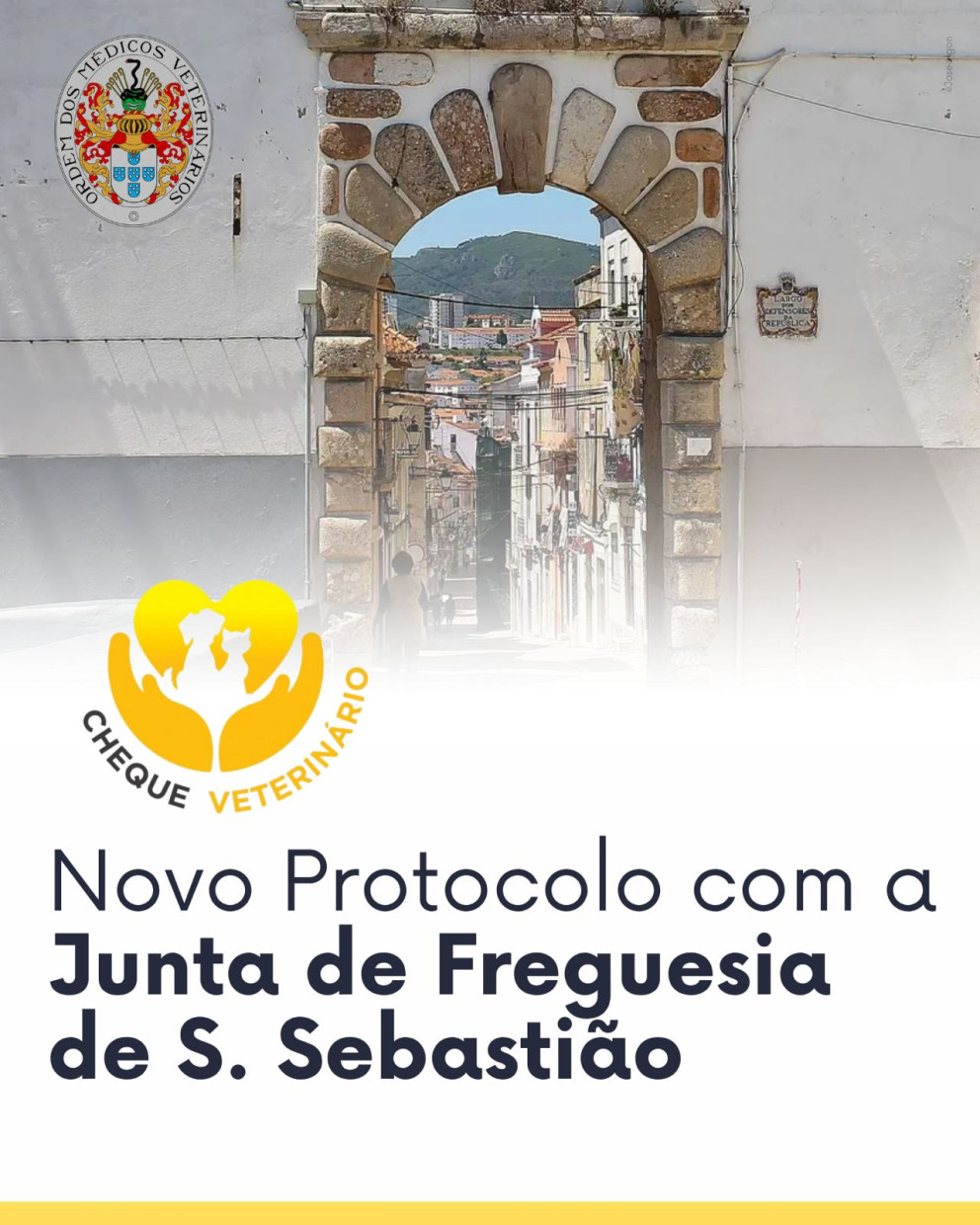 Cheque Veterinário: Novo Protocolo com a Junta de Freguesia de São Sebastião 