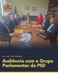 Audiência com o Grupo Parlamentar do PSD