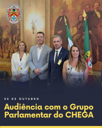 Audiência com o Grupo Parlamentar do Chega