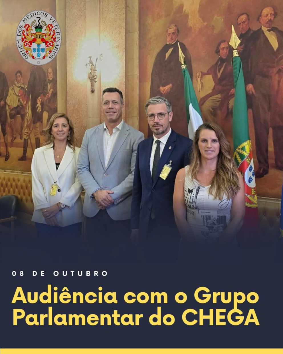Audiência com o Grupo Parlamentar do Chega