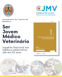 Missão Ser Jovem Médico Veterinário - Inquérito nacional aos médicos veterinários até aos 35 anos