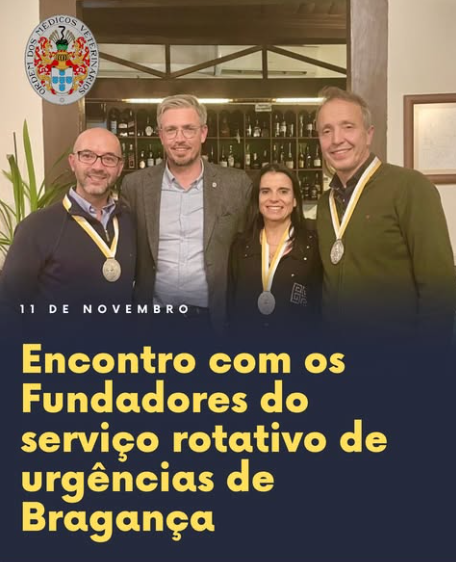 Encontro com os fundadores do serviço rotativo de urgências médico-veterinárias da cidade de Bragança