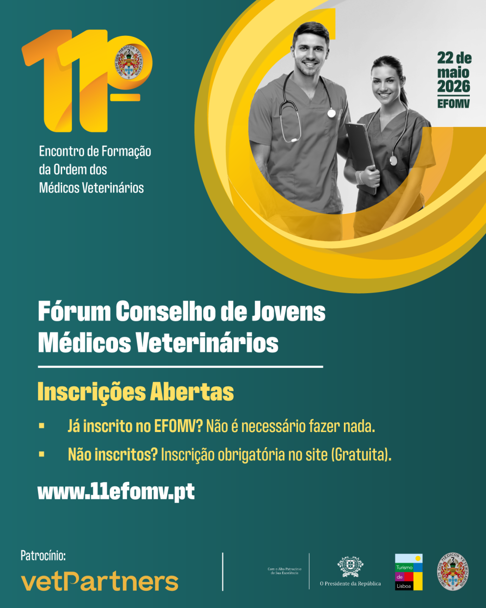 Inscrições abertas: Fórum Conselho de Jovens Médicos Veterinários